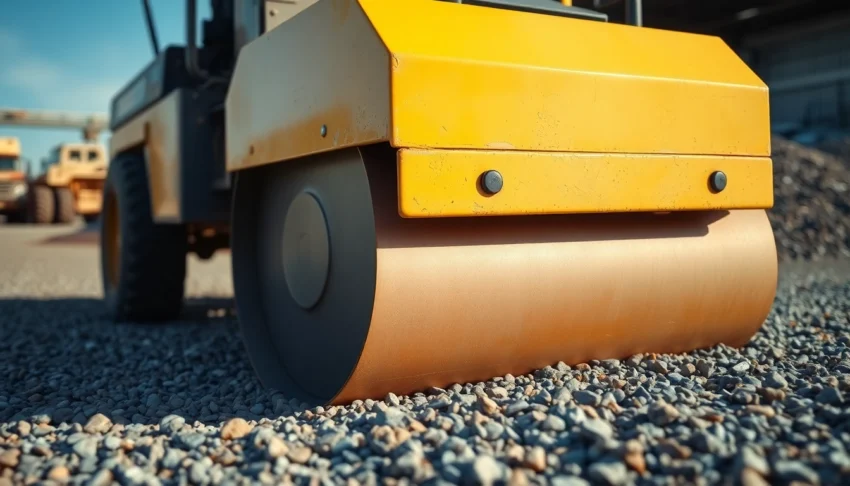 Efficient compactors rental service showcasing versatile vibratory plate compactors in action for construction projects in the UK.