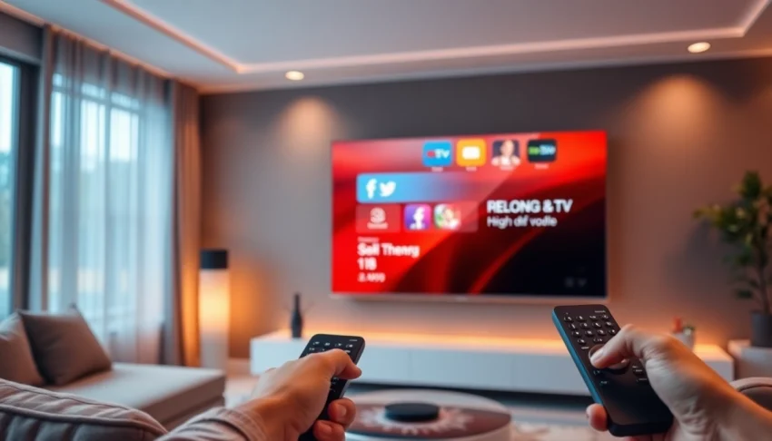 Effortless iptv kopen with a sleek IPTV setup for crisp HD streaming on a smart TV, quick installation, and user-friendly interface.