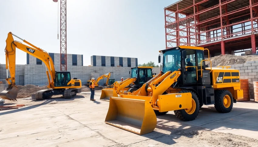 Construction equipment rental provides reliable machinery on-site, boosting project efficiency and safety.