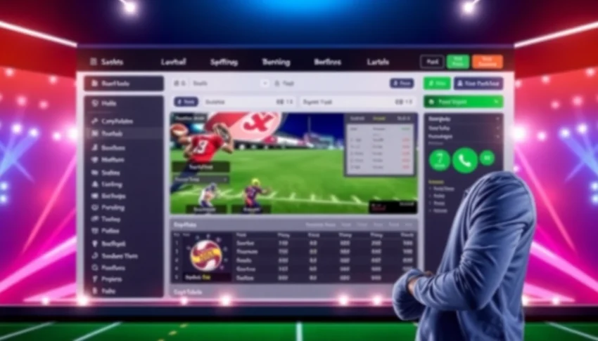 Fairplay24 online betting platform showcasing sports betting with vibrant visuals and