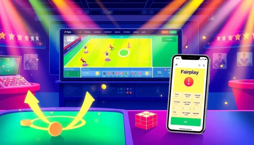 Fairplay online betting platform showcasing Indian sports and casino games on mobile and desktop devices for secure, seamless gaming experience