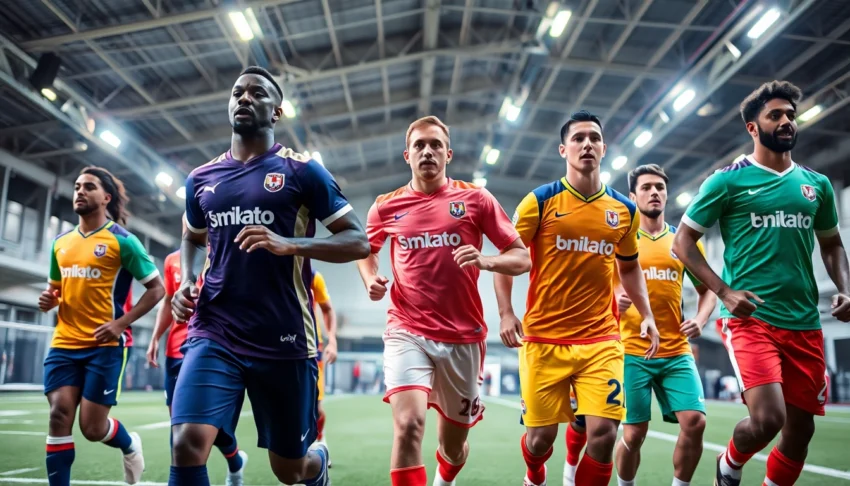 High-quality Teamwear clothing in action, showcasing customization, durability, and vibrant team styles for sports teams.