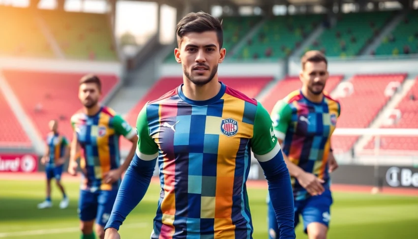 High-performance soccer uniforms designed for teams, featuring vibrant colors and high-quality fabrics, to elevate your game on the field.