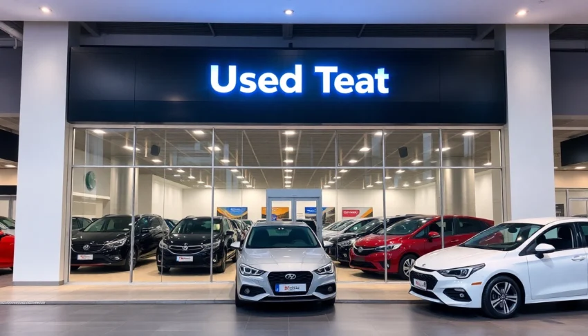 Professional auto dealership highlighting acquisto auto usate options in a trusted environment
